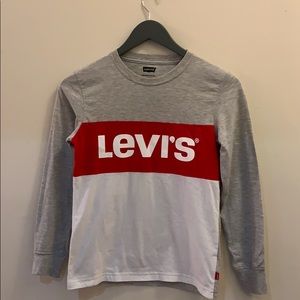 LEVI’S White and Grey Long Sleeves